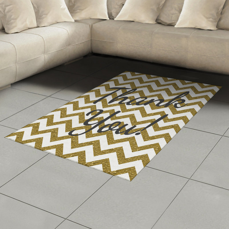 Modern High Density Long Fiber Poly Threads Decorative Area Rug Carpet, Rectangle 4' x 5'8"