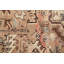 Tapis décoratif en laine beige 8 pi 7 po x 11 pi 7 po caelinn noué à la main 1950s