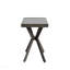 Table en aluminium coulé
