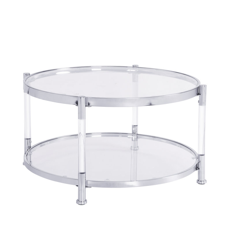 Round Acrylic Coffee Table