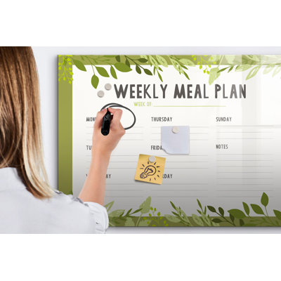 Magnetic Glass Dry Erase Board