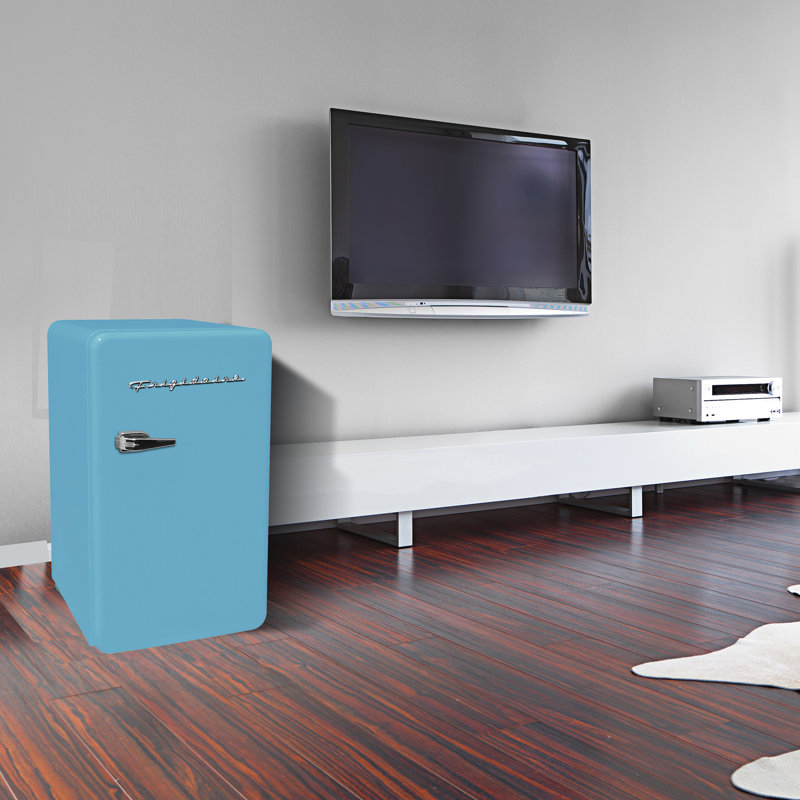 Frigidaire® 3.2-cu. ft. 60-Watt Retro Compact Refrigerator, Blue, Blue