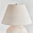 Textured Ceramic Table Lamp 15 in
