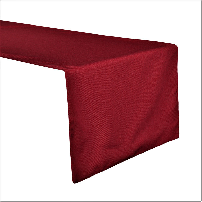 Nappe Valentin, chemin de table 90 po x 14 po, Rouge
