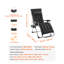 Fauteuil inclinable 26 po Zero Gravity