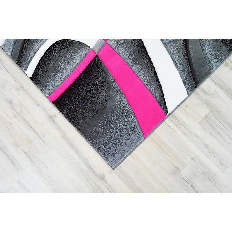 Galvez Abstract Indoor Rug, Runner 2'2" x 7'4"