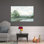 Riz, lac, serein, tranquille, paysage abstrait, art naturel