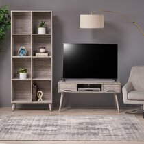 Floating TV Stand Mid Century Modern Entertainment Center - Arc