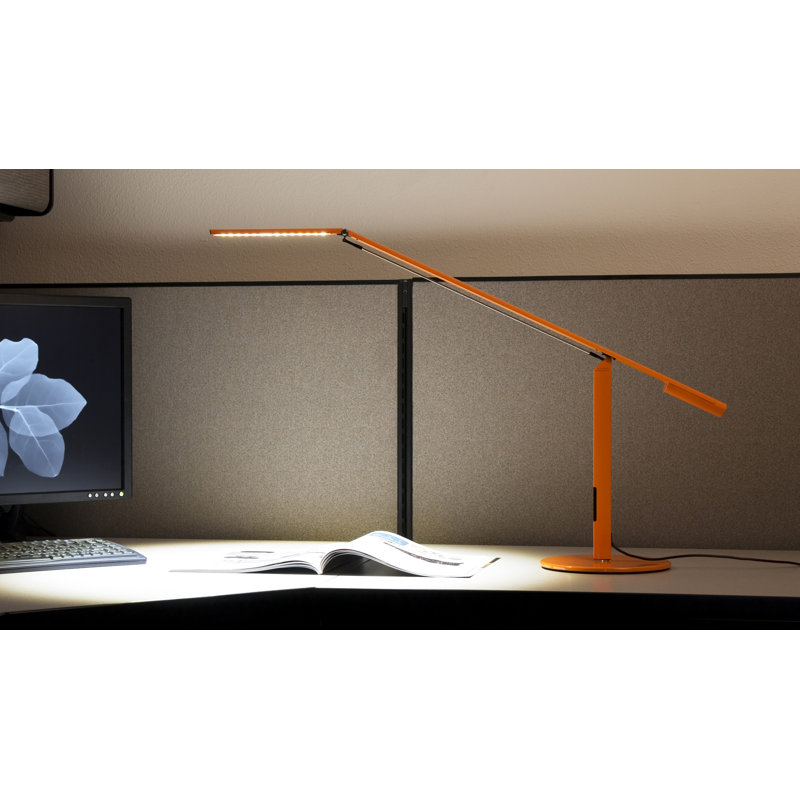Equo Desk Table Lamp, Orange, Warm