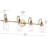 31.5" 4-Light Vanity Light with Clear Glass-108202049