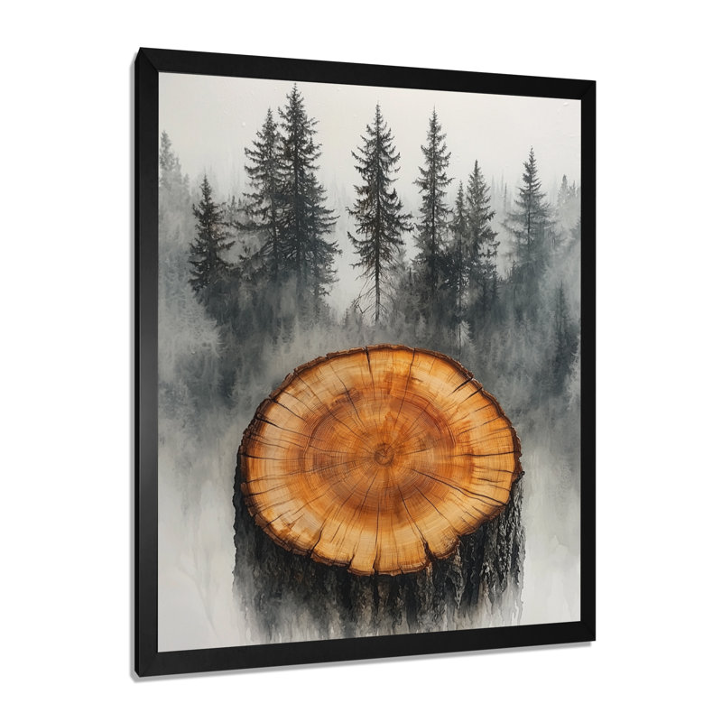 Windhaven - Farm Wall Art, H 20 po x l 12 po, Picture Framed, Noir
