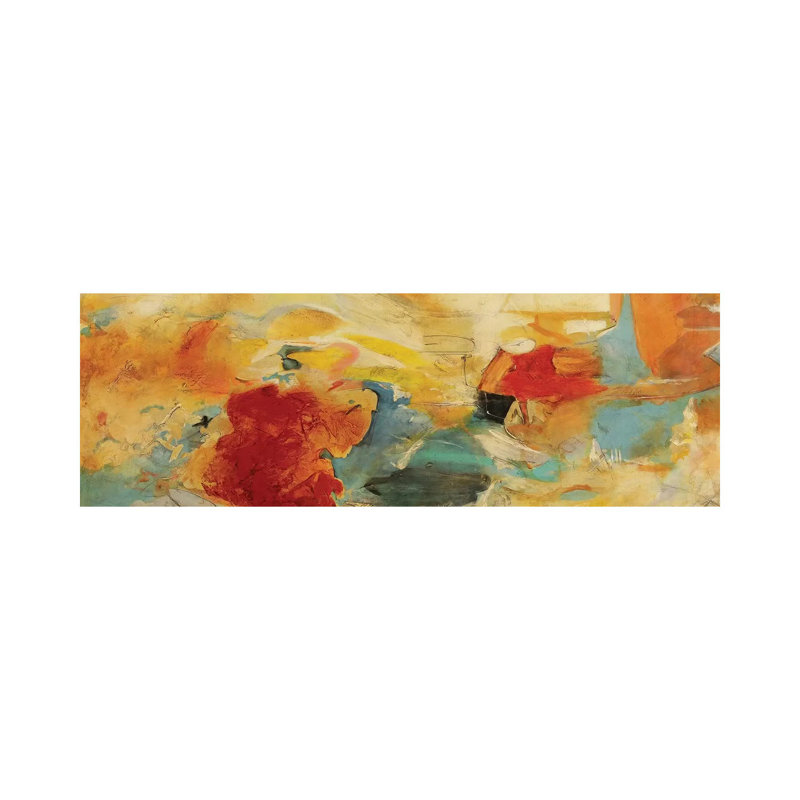 Ravendhi I by Gabriela Villarreal - Wrapped Canvas Panoramic Painting, 30.48 cm H x 91.44 cm W x 1.91 cm D