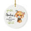 Ornement boule ronde Panda