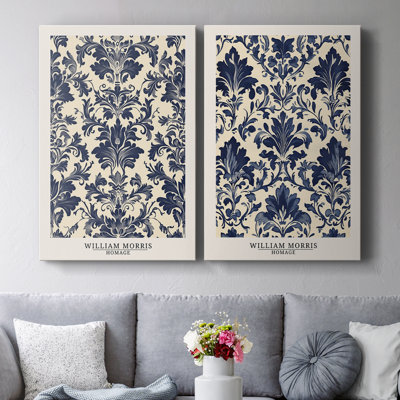 WM MORRIS Series DCCXXXIII-Premium Gallery Wrapped Canvas -Ready to Hang