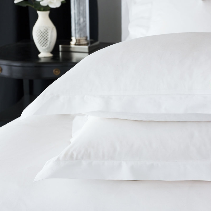 Gianna Cotton Pillow Sham, Standard, White