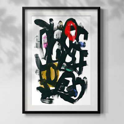 Pearl Punch Card II Framed Print