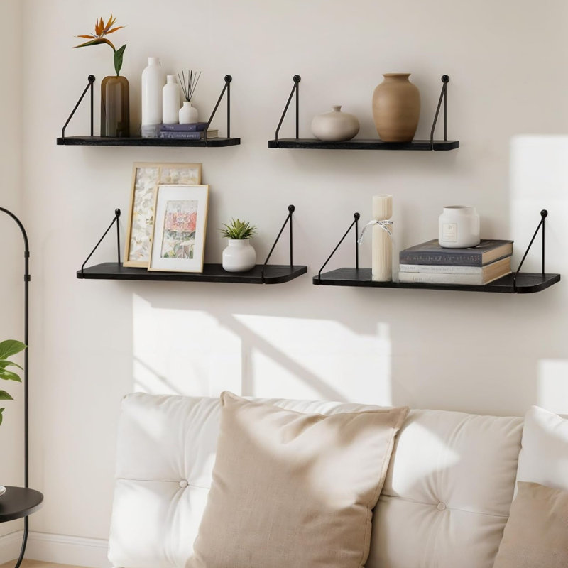 Wood Corner Shelf