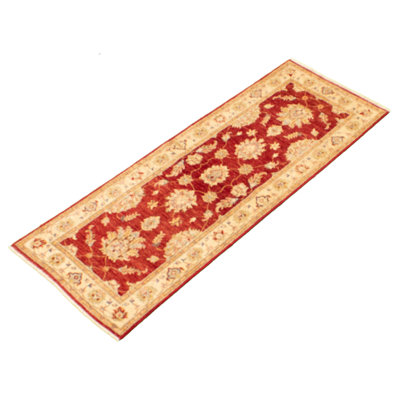 Gwenevieve One-of-a-Kind 2'6" X 6'10" New Age Runner Wool Area Rug in