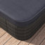 Lit de bronzage d'extérieur 79,9 "avec auvent réglable, lit de jour avec coussins-1168249214-1168330998