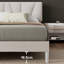 Beda Upholstered Bed Frame with Padded Tufted Headboard-1224601636-1224601639