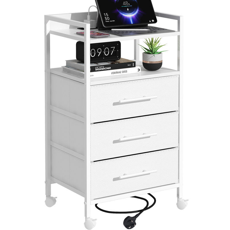 40cm W Bedside Table