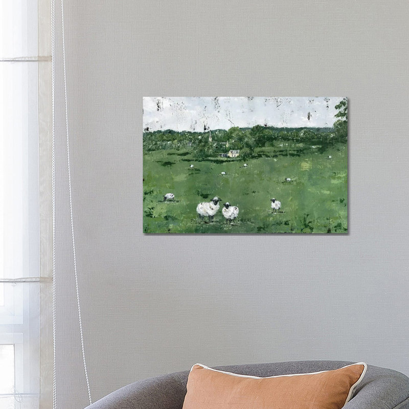 English Countryside by Ashley Bradley - Wrapped Canvas Painting, 18" H x 26" W x 1.5" D