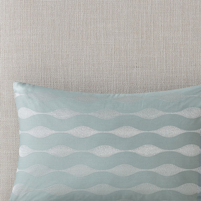 Oblong Pillow Blue 12X20"