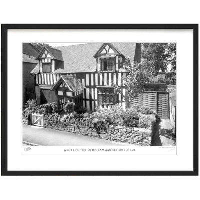 Weobley, The Old Grammar School C1960 by Francis Frith - Single Picture Frame Print