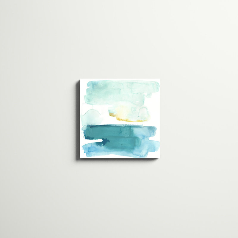 «Liquid Shoreline VII», peinture sur toile, H 20 po x l 20 po