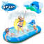 Piscine gonflable en plastique 2,16 pi x 5,53 pi