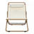 2-Pieces Outdoor Folding Chair, Rattan-Wrapped Patio Chair with Adjustable Backrest-1861349772