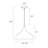 1-light 12 In. Single Pendant With Teardrop Metal Shade-613437435