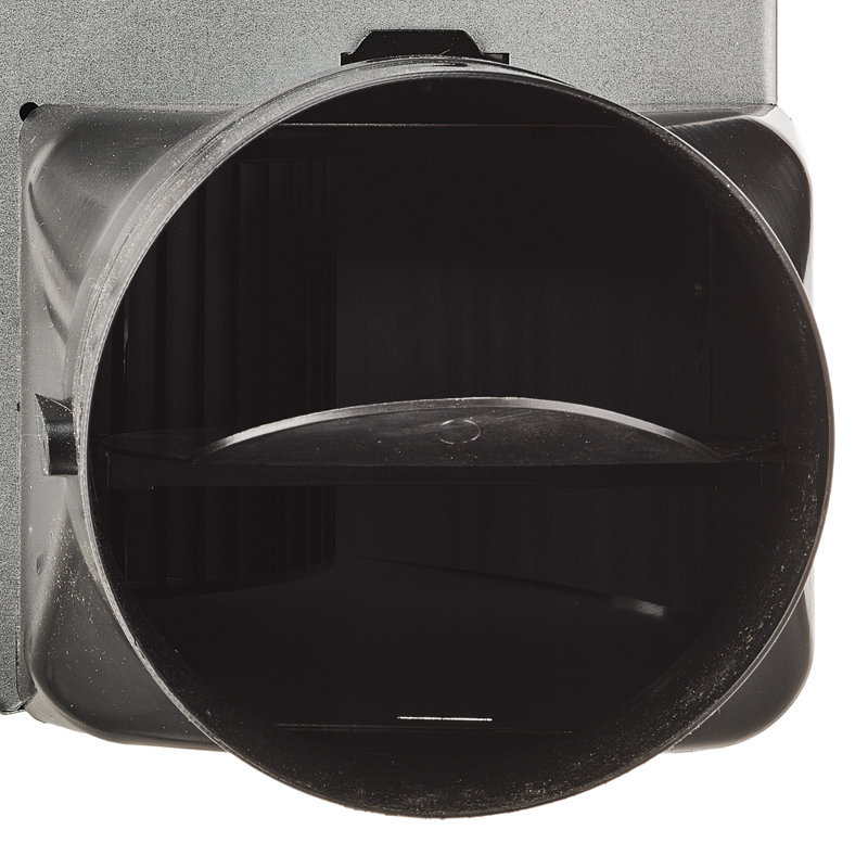 White Slim Fit Ceiling Mounted Exhaust Fan with LED Light