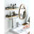Comsouth 2 Piece Solid Wood Floating Shelf with Towel Bar-99063555