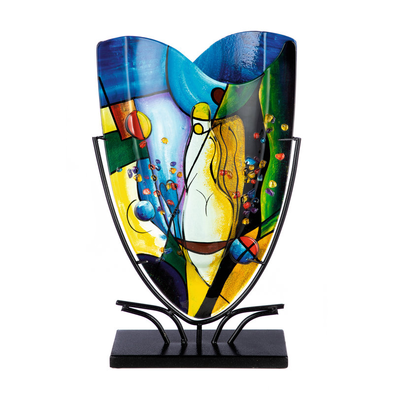 Carouthers Handmade Glass Floor Vase