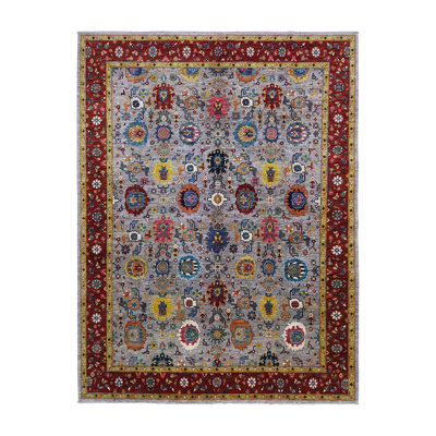 Geometric Floral Serapi 9'3" x 12'0"
