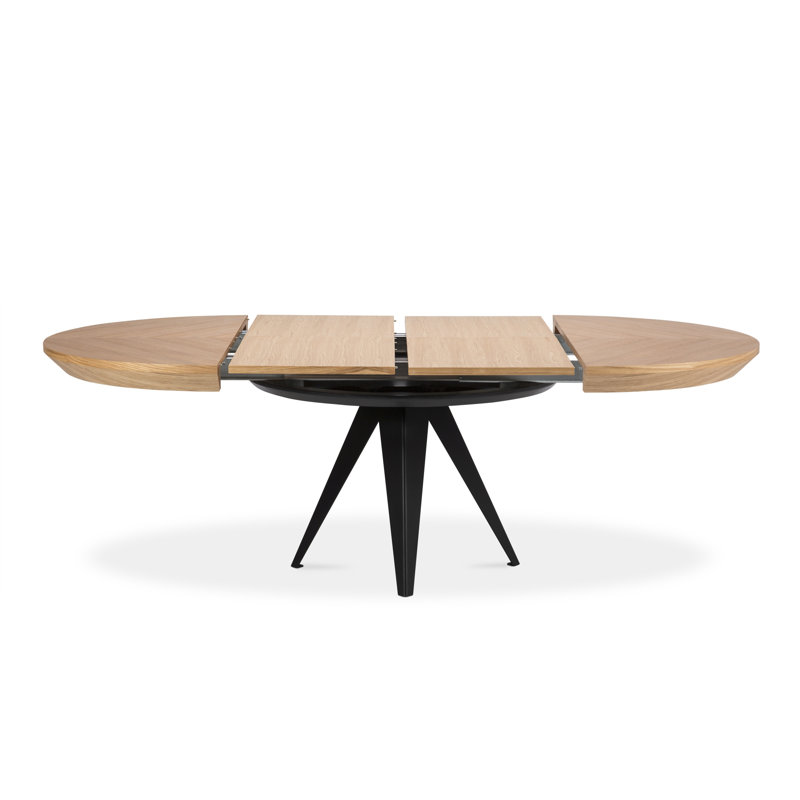 Toni, Natural Oak Veneer, H76 x L220 x W120cm