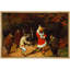 «Whimsical Anthropomorphic Animal Scene», impression sur toile encadrée, impression sur toile-358439311-358439313