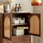 Vitrine simple en rotin-121528681