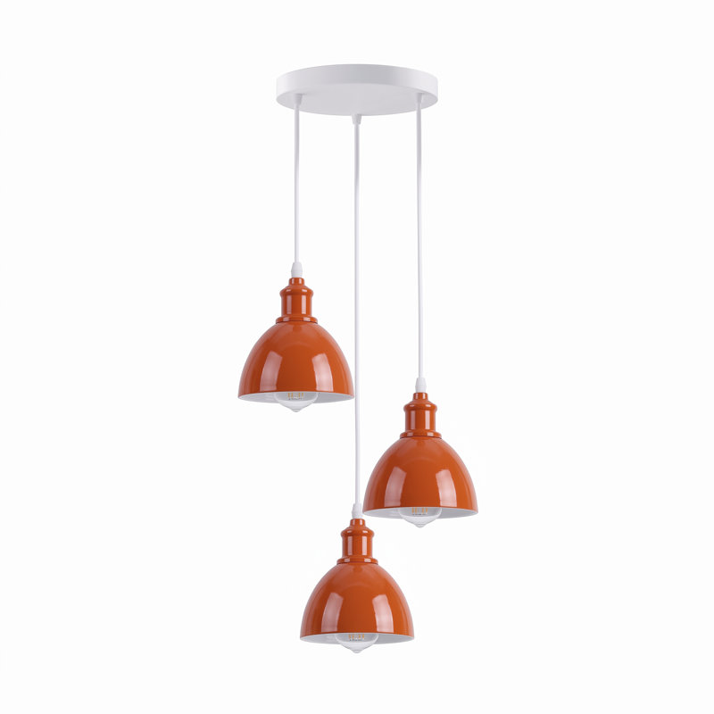 Appleby 3 - Light Cluster Pendant, Yes, Orange