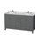 Sheffield 60" Double Bathroom Vanity Set