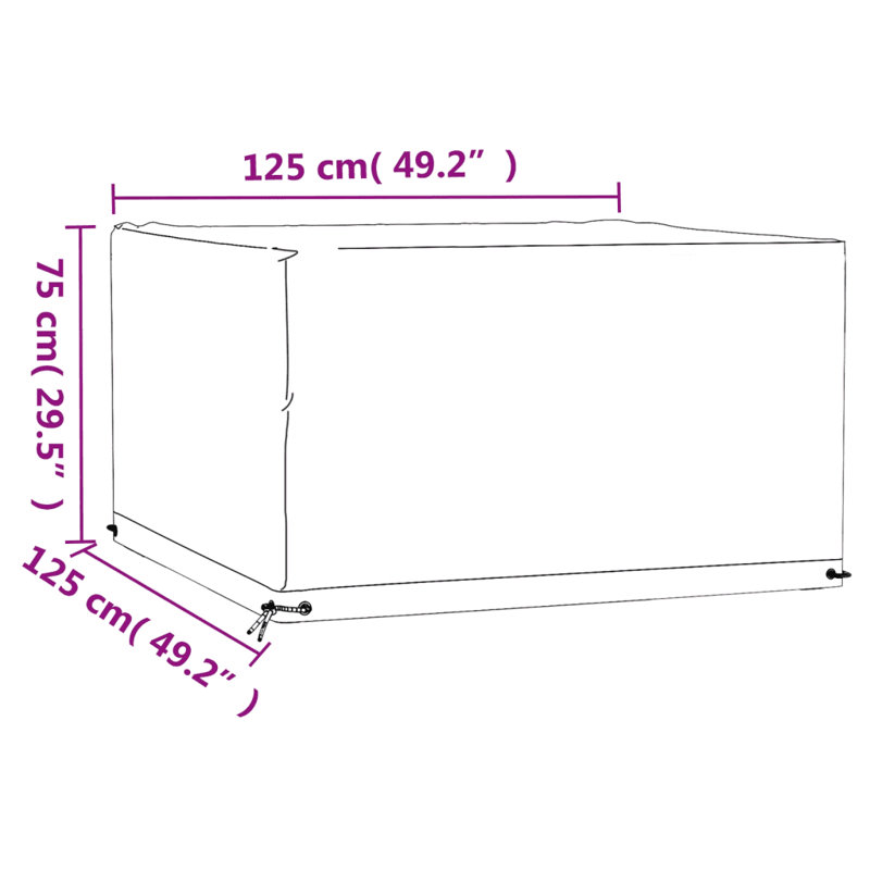 Outdoor Patio Sofa Cover