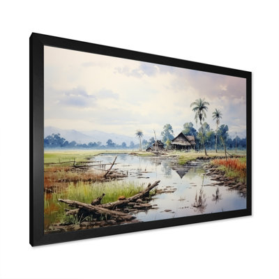Indonésien sérénité, paysage tranquille - art mural Indonésie