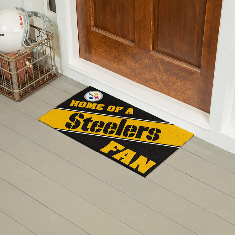 Paillasson NFL Home of a Fan Team, Steelers de Pittsburgh