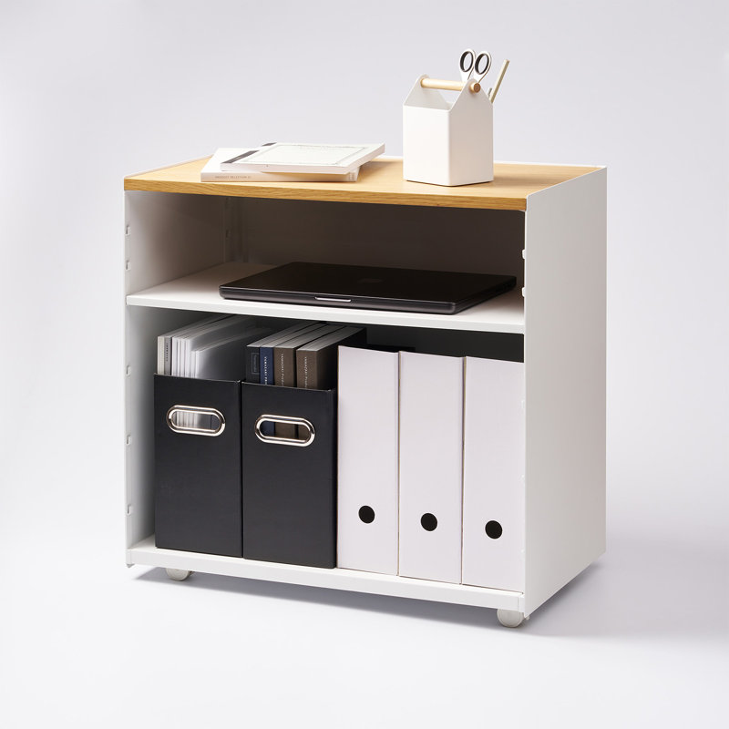 Chariot de rangement mobile Yamazaki Home Tower, Blanc