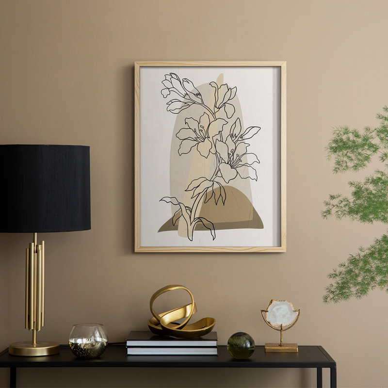 «Modern Botanical I», Naturel, H 11 po x l 9 po