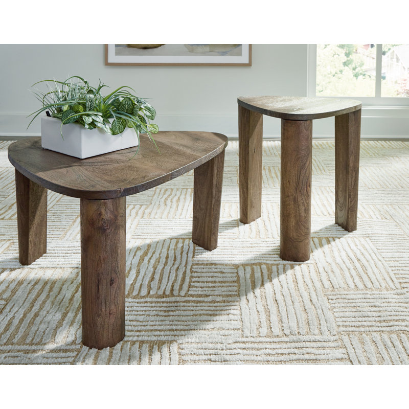 Joeanna Solid Wood Nesting Coffee Table