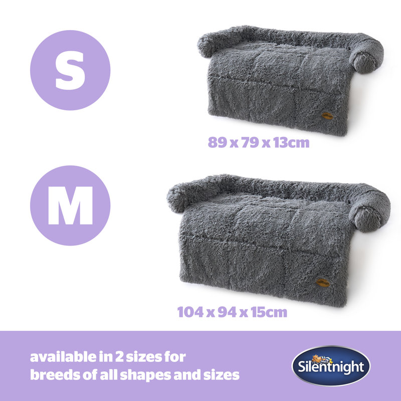 Silentnight Pet Super Soft Sofa Protector Calming and Easy Care, Medium (26 - 40 lbs)