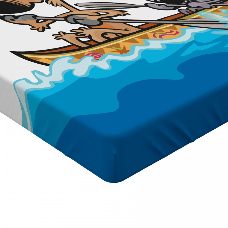 Moose Microfiber Fitted Sheet, Full Fitted Sheet