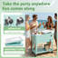 Commode à glace 80 roulettes Meetinghome-129351436